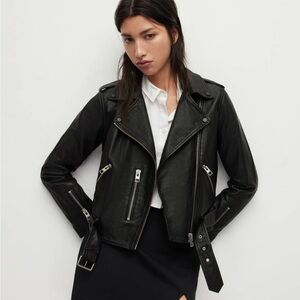 All Saints Balfern Leather Jacket